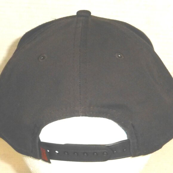 New Era Cleveland Browns Script Spell Out Snapback Adjustable Hat with Rope - Picture 4 of 9